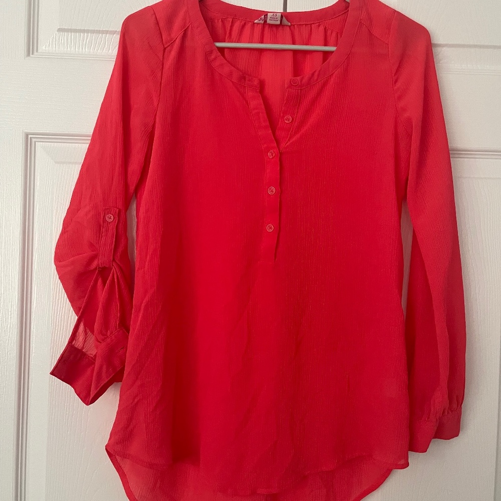 Pink Casual  Dress Up Shirt